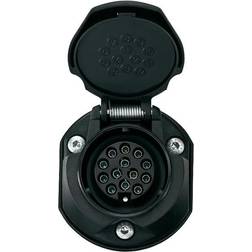 SecoRüt SecoRüt 30135 Anhænger-stikdåse [Stikdåse 13-polet 13-polet stik] ABS-plast
